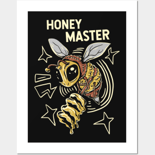 bee lover Posters and Art